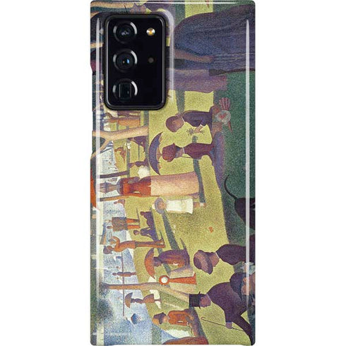 Georges Seurat Sunday Afternoon on the Island of La Grande Jatte Galaxy Cases